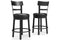 Valebeck Black Counter Height Barstool - D546-624 - Vera Furniture