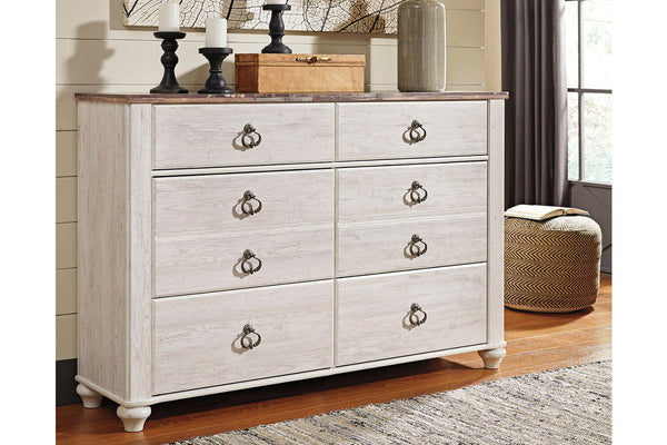 Willowton Two-tone Dresser - B267-31 - Vera Furniture