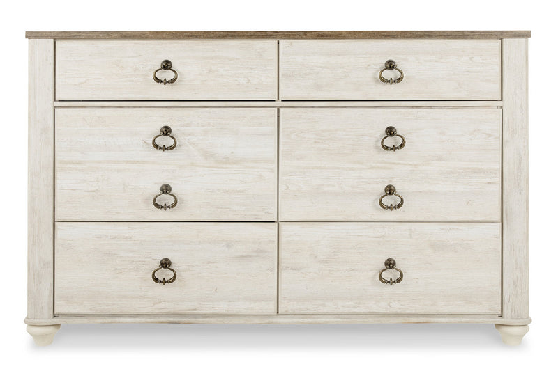 Willowton Two-tone Dresser - B267-31 - Vera Furniture