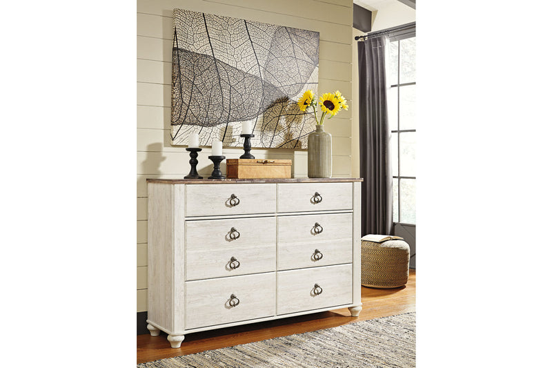 Willowton Two-tone Dresser - B267-31 - Vera Furniture