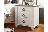 Willowton Two-tone Nightstand - B267-92 - Vera Furniture