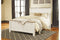 Willowton Whitewash Queen Panel Bed - SET | B267-54 | B267-57 | B267-98 - Vera Furniture